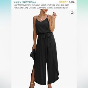 🖤📞BLACK ECOWISH JUMPSUIT 🖤📞